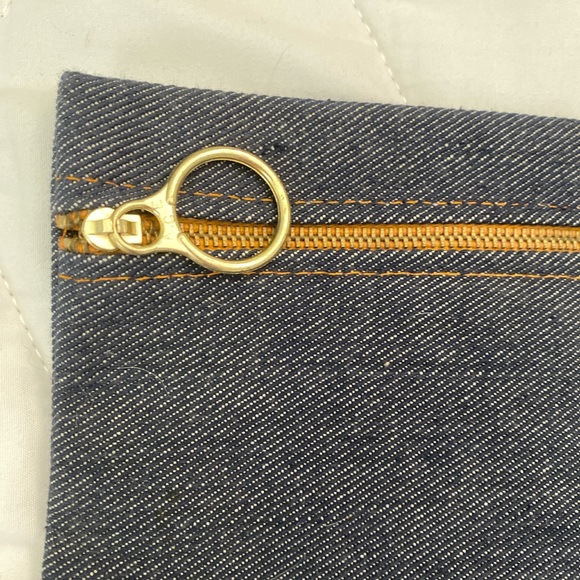 Denim Clutch - Picture 3 of 4
